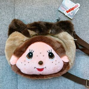 Monchhichi lucky cat crossed body bag